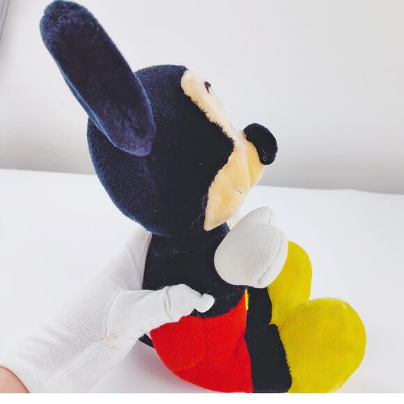 Disney Parks Mickey Mouse Plush Made in Korea NWT VTG - Picture 5 of 12